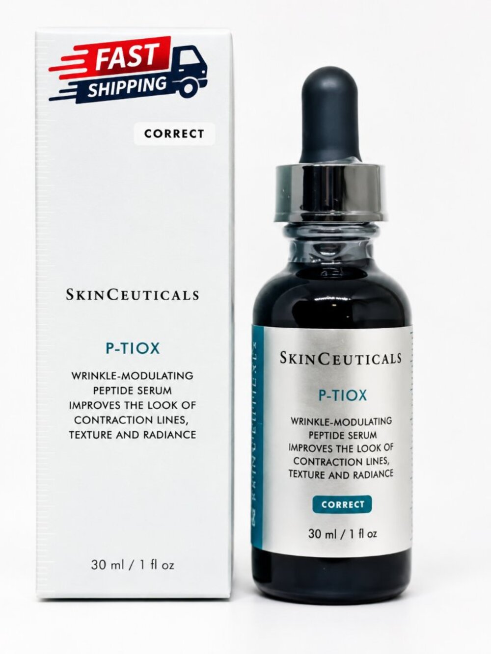 SkinCeuticals P-TIOX Anti-Wrinkle Peptide Serum 30ml 1oz New in Box - Picture 3 of 3